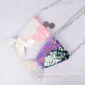 Fashionable Sequin School Kids Magic Reversible Glitter Bag